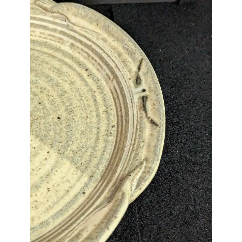 George Griffin Pottery, Sopchoppy Florida Handmade Art Pottery Plate 11